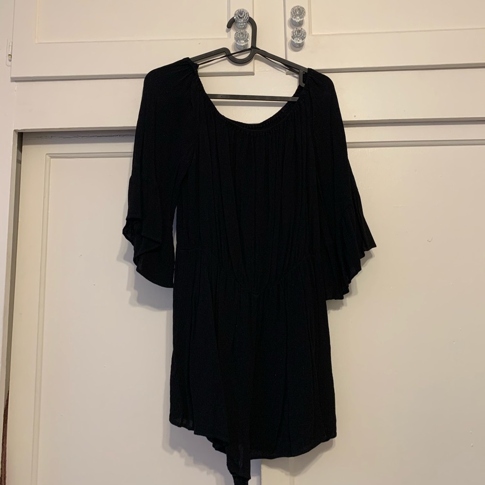 Off the shoulder top shop romper